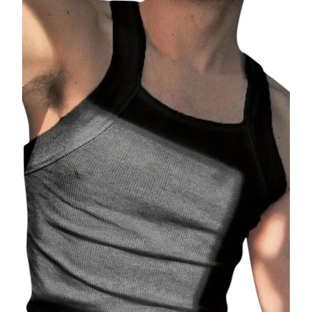 Square (G-Unit Style)-(Tank Top)-(Black)-(Size:L)-(New)-$13.00